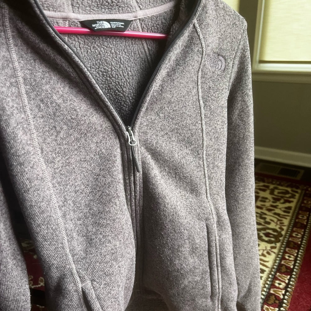 The North Face Gray Fleece Jacket Women’s Small